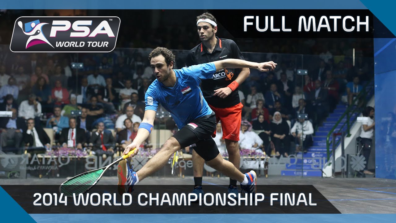 BEST SQUASH MATCH EVER? 2014 World Championship Final: Ashour v Elshorbagy - Full Match