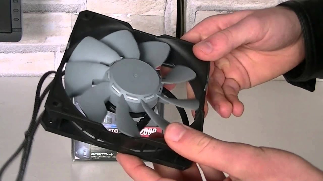 Scythe Grand Flex 120 Fan Unboxing