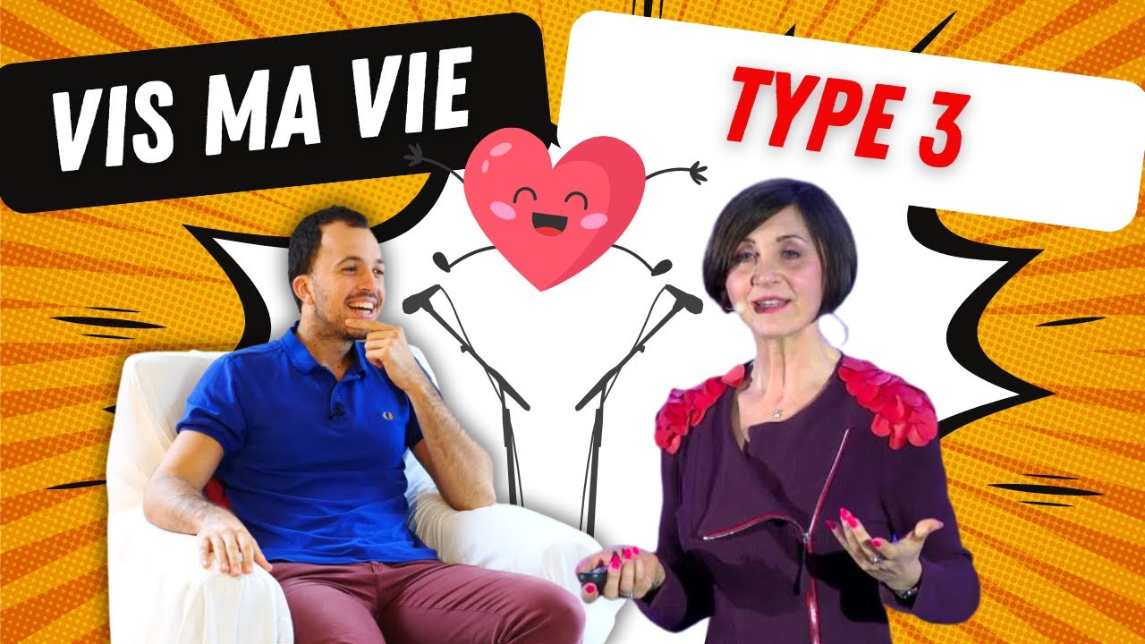 Type 3 ennéagramme à cœur ouvert avec Mademoiselle M