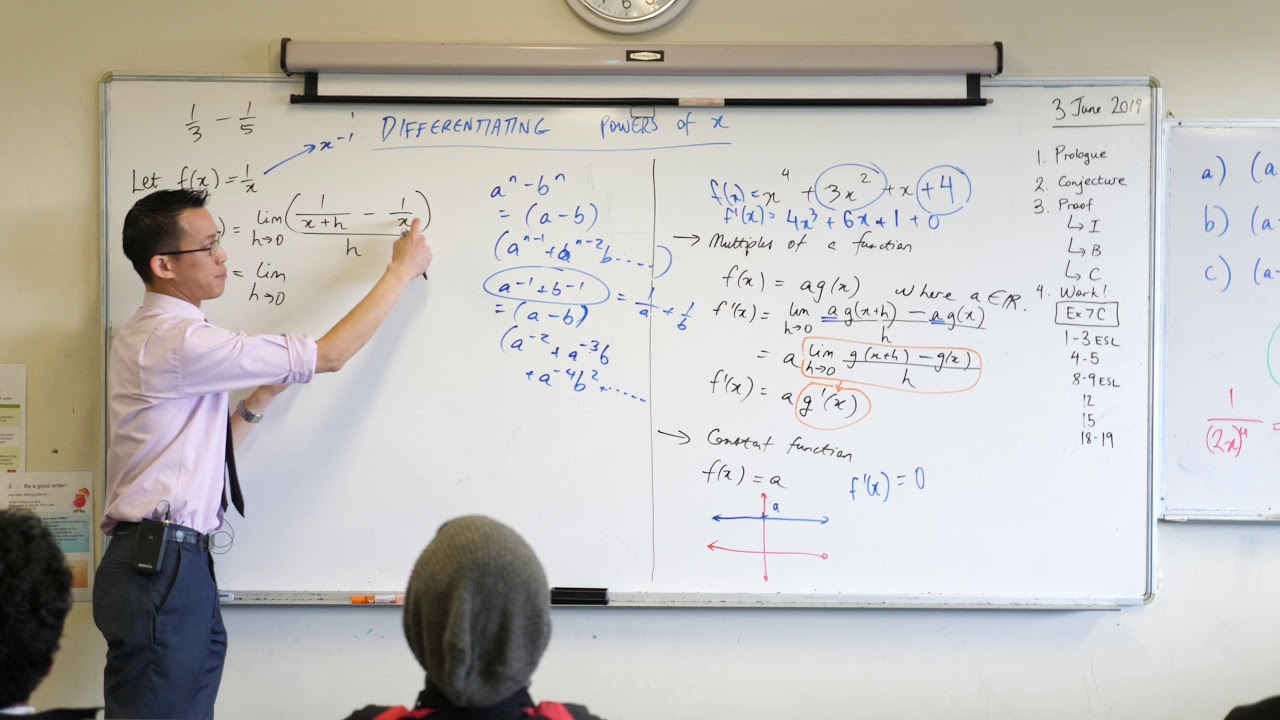 Power Rule for Differentiation (4 of 4: Hyperbola)