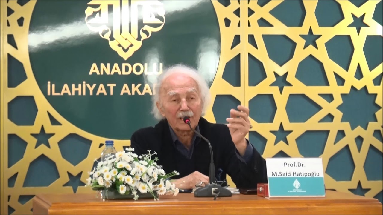 Prof. Dr. Mehmed Said Hatiboğlu 