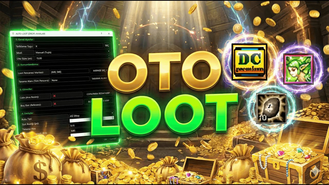 SEGE MACRO - OTO LOOT (BİZDE BÖYLEEE)