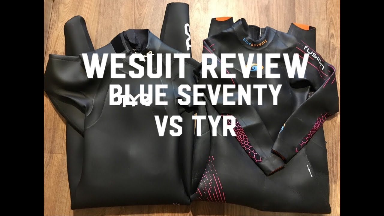 WETSUIT REVIEW | Blue Seventy Fusion vs TYR Hurricane Cat 1
