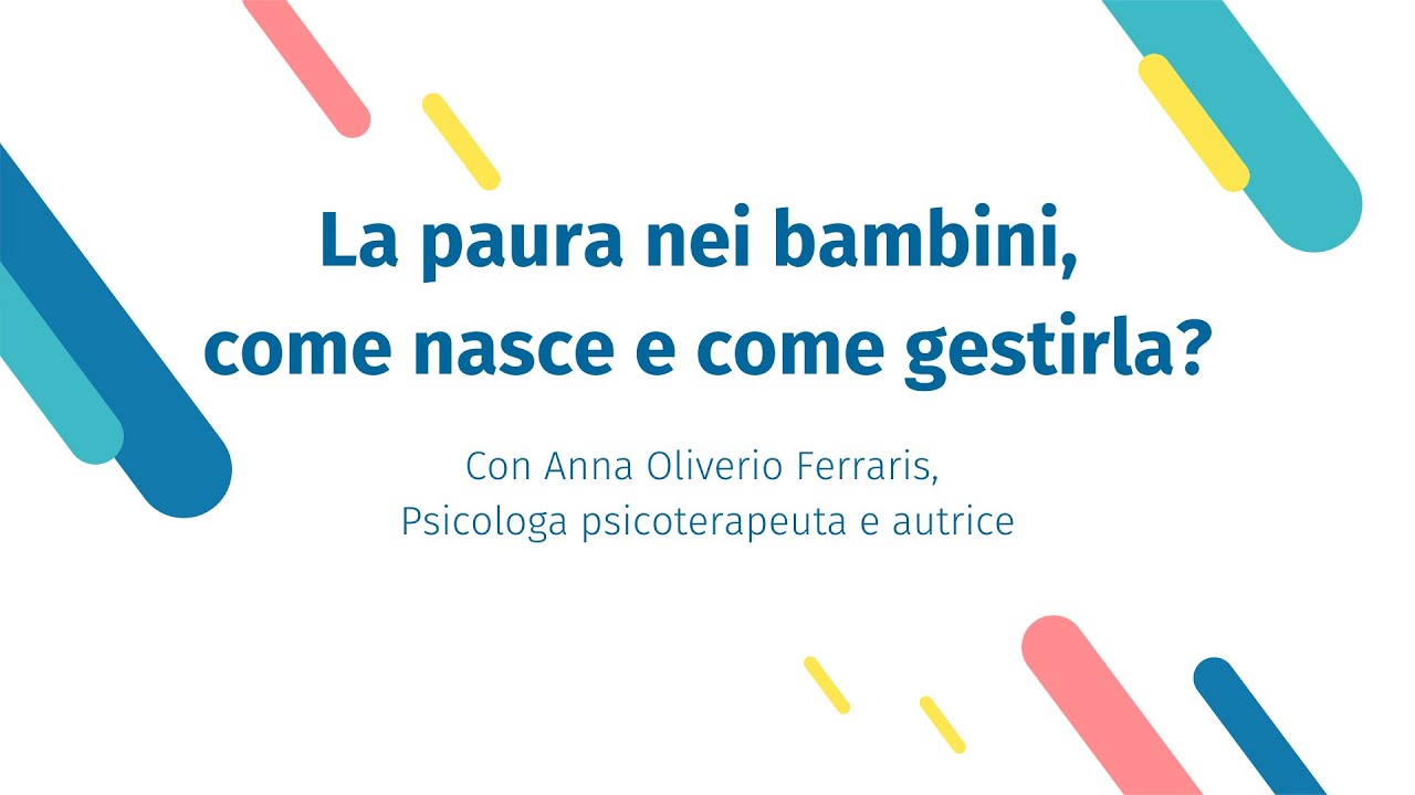 La paura nei bambini, come nasce e come gestirla?