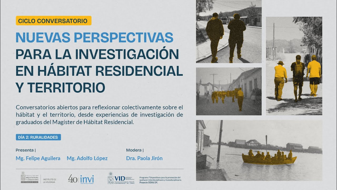 Ruralidades | Conversatorio 40 años INVI