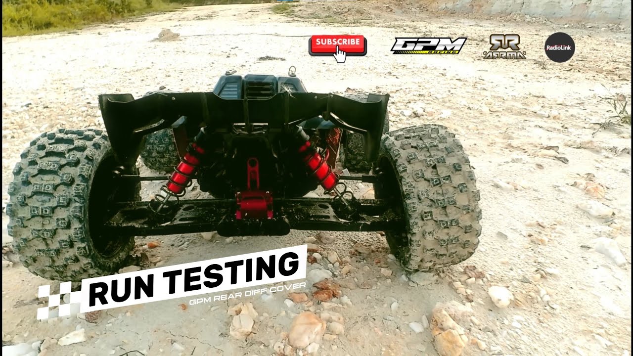 ARRMA KRATON 8S “Rear Diff Gear Cover Installed—Instantly Brutal!”