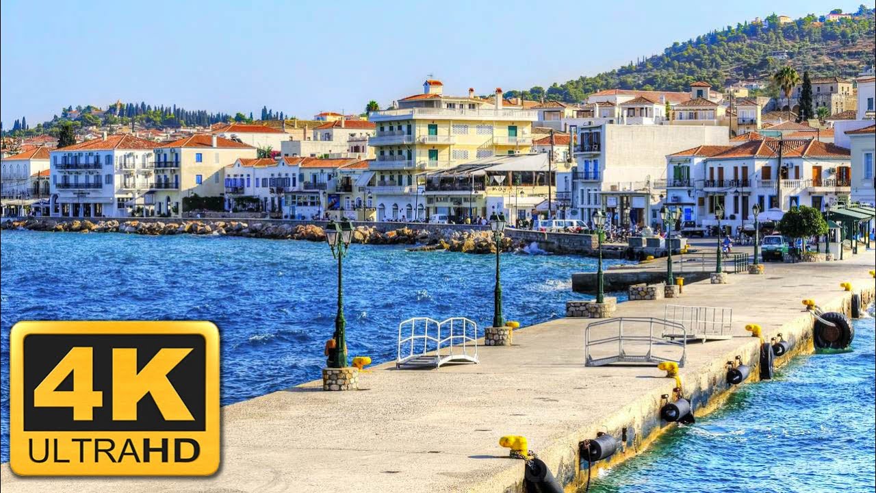 Spetses, Greece in 4K