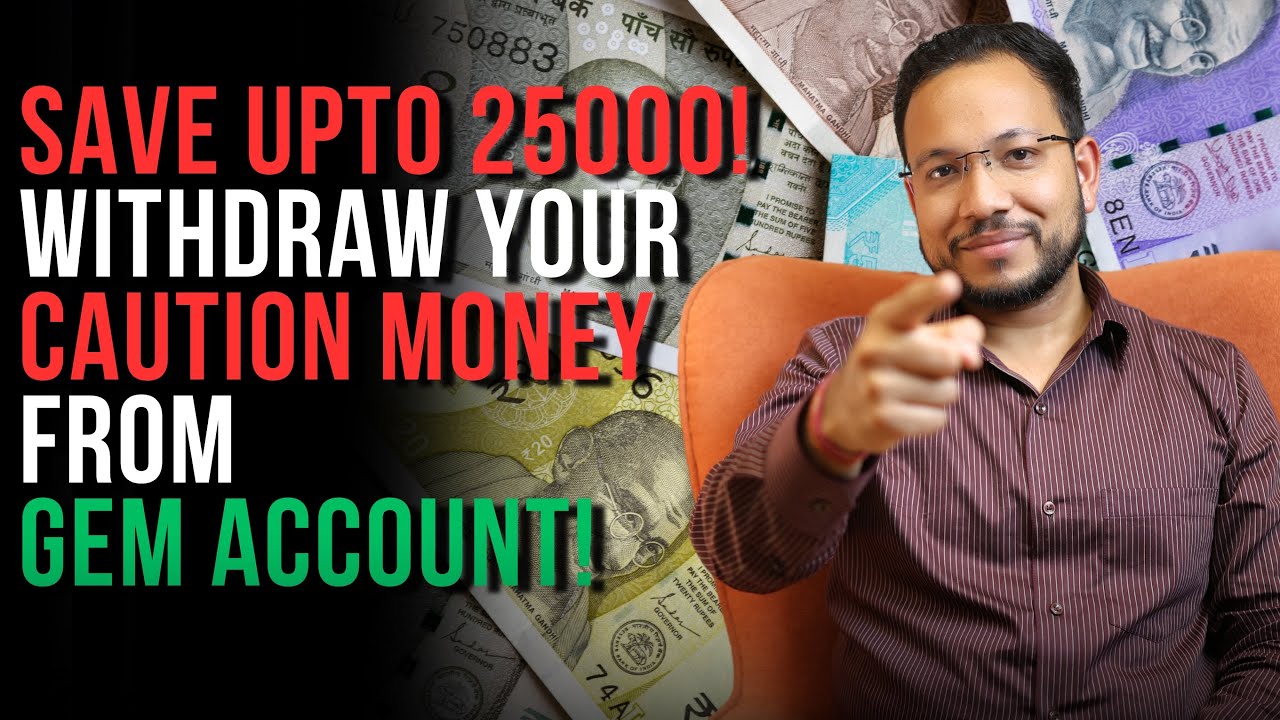 Save ₹25,000 Now! GeM Registration 100% FREE + Withdraw Your Caution Money | GeM Update 2025