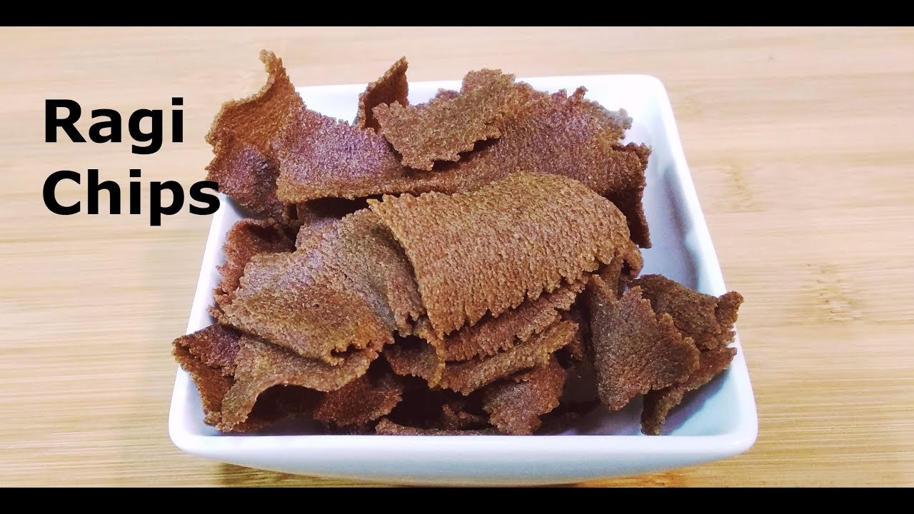 Raagi chips recipe/nachni healthy chips recipe/finger millet