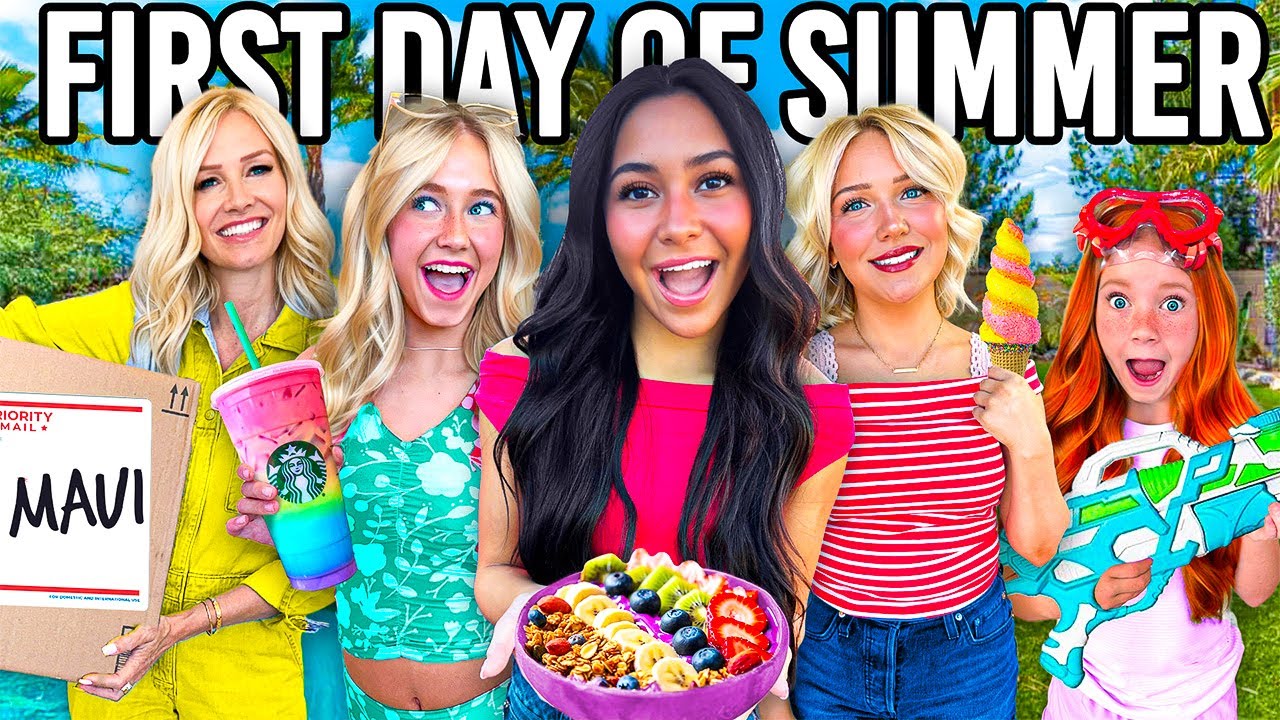 FiRST DAY OF SUMMER MORNING ROUTiNE 2025!! ⛱️ ☀️ 🍉