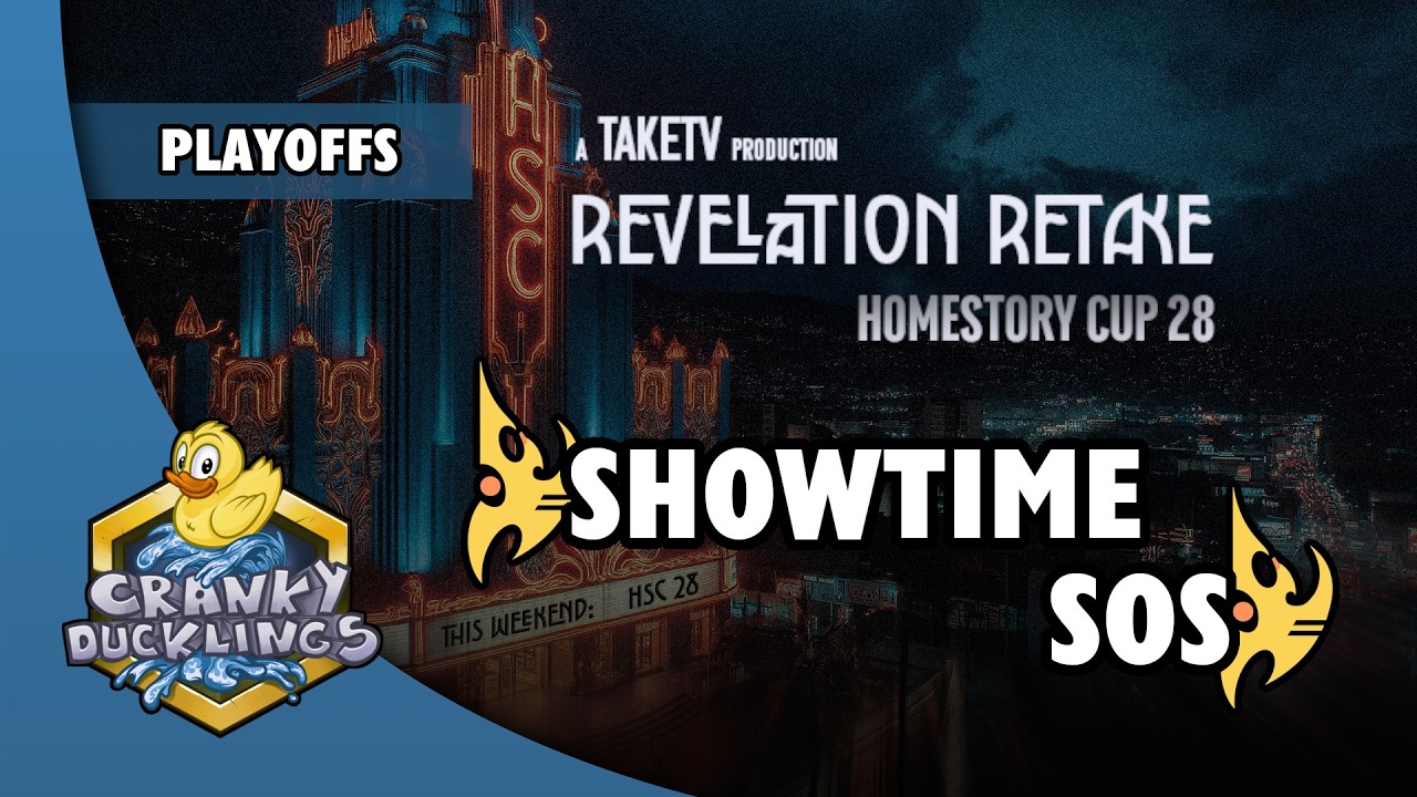 ShoWTimE vs sOs - PvP | HomeStory Cup 28: Playoffs - Quarterfinals | StarCraft 2 Tournament