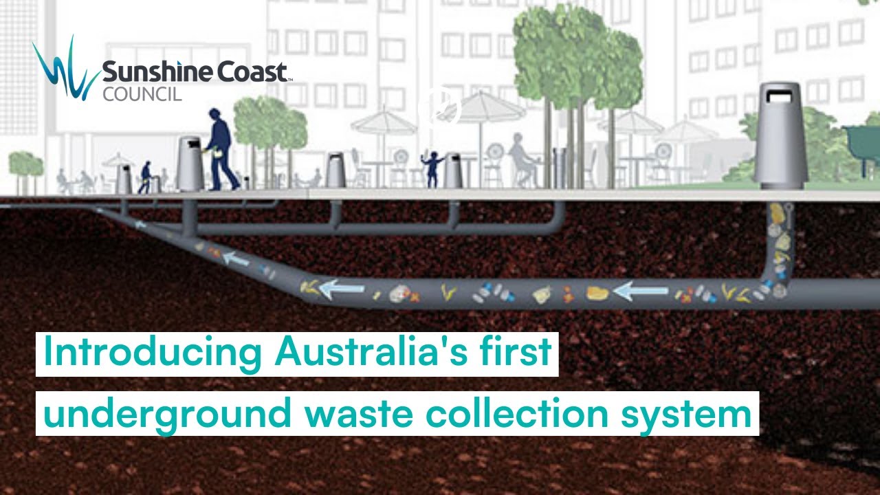 Australia's first underground waste collection system