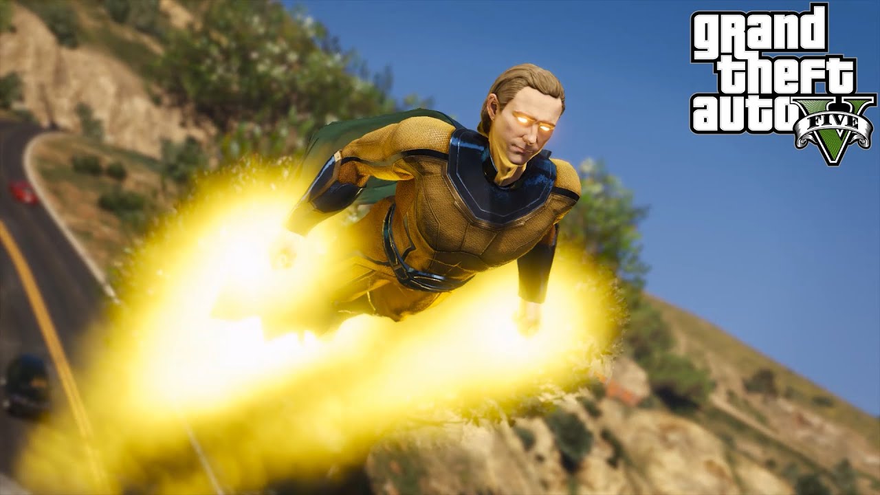 SENTRY V WORLD WAR HULK IN GTA 5 - MCU/ MARVEL COMICS