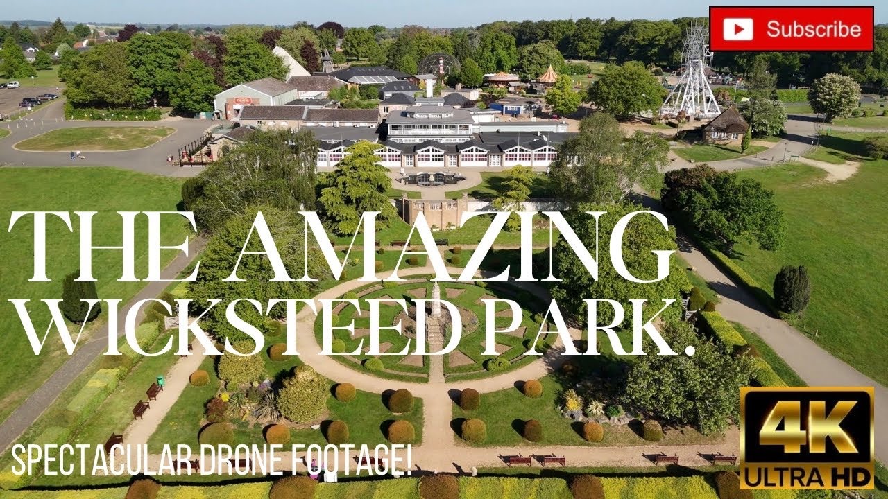 Kettering’s Amazing Wicksteed Park | Spectacular 4K Drone Footage | Watch Now!