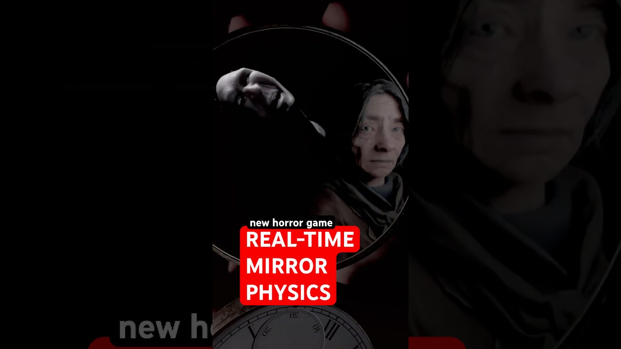 This horror game uses REAL-TIME Mirror physics! | PERCEPTUM