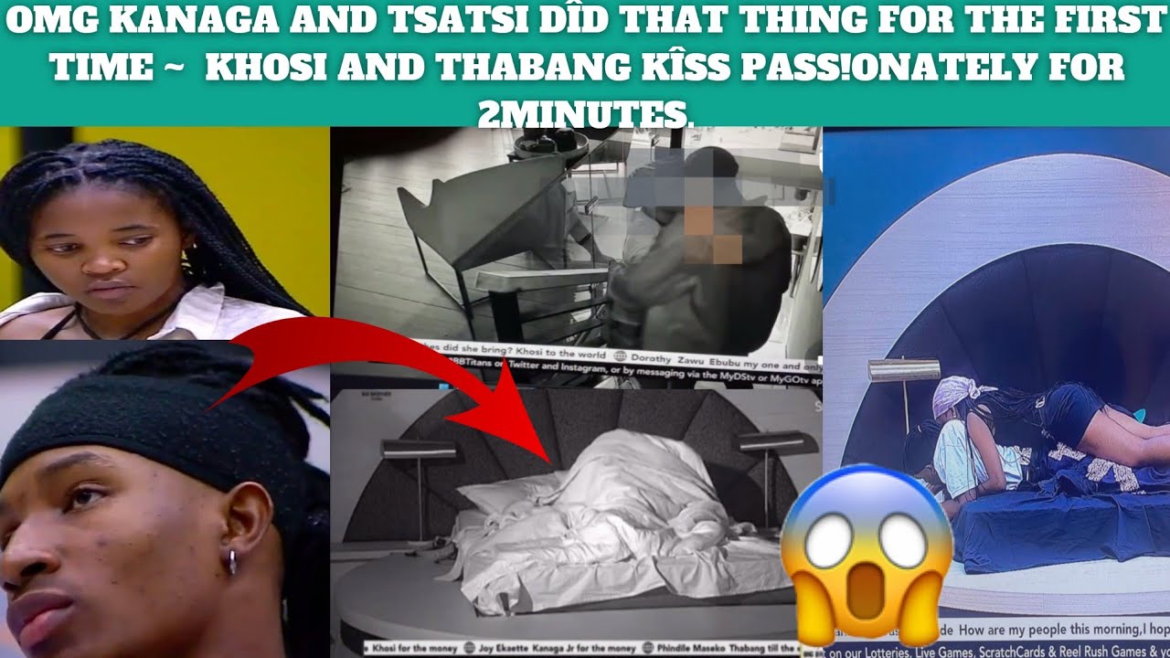 1 млн просмотров ⬇️ KANAGA AND TSATSI DÎD B**** JÓB EARLY THIS MORNING UNDÈR THE SHÈÈT ~ IS THE S...
