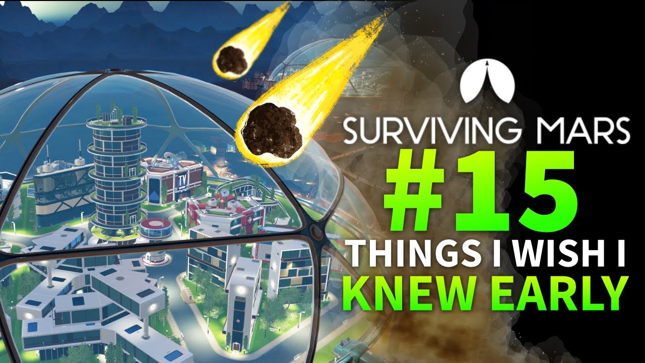 15 вещей, которые я хотел бы знать перед игрой: Surviving Mars
