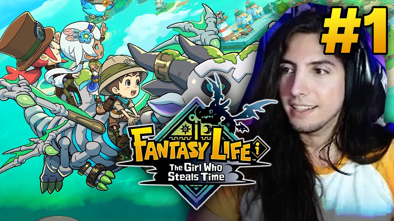 DÉCOUVERTE 🏝️ Quelle carrière vais-je choisir ? 🤩 [FANTASY LIFE i #1] - Xaesque VOD 01062025