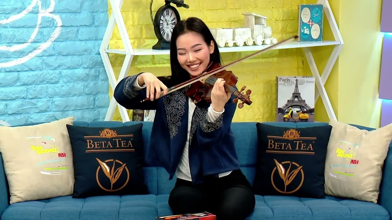 Музыкант Уулжан Сариева / НТС Таң Шоола