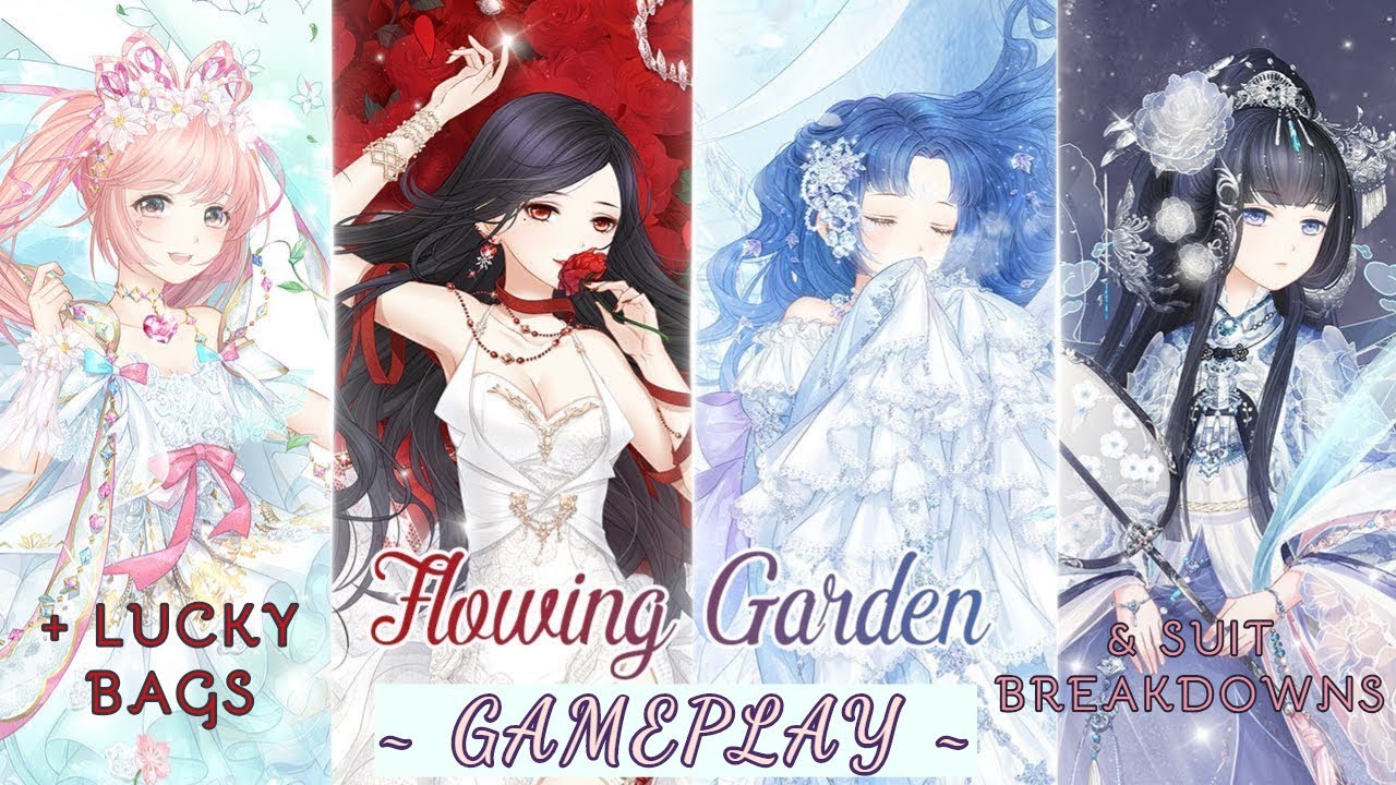 Love Nikki - WFSM (Time Flow - Flowing Garden) |GAMEPLAY| + Lucky Bags & All Suit Breakdowns