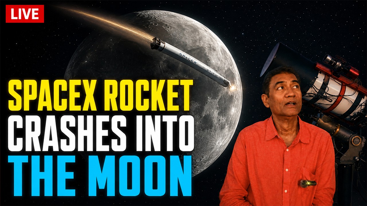 LIVE: SpaceX Falcon 9 Rocket Is About to CRASH Into the Moon