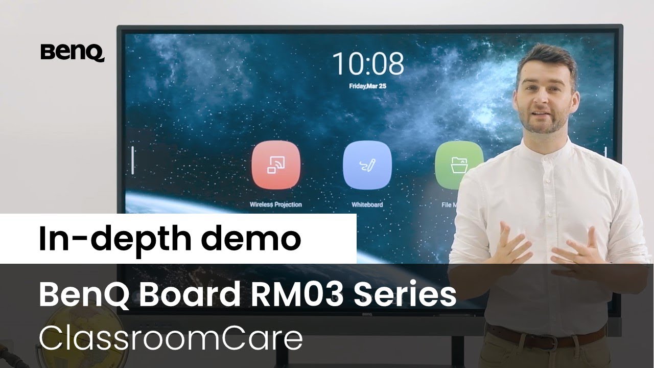 [Демо] BenQ Board Master RM03 | ClassroomCare®