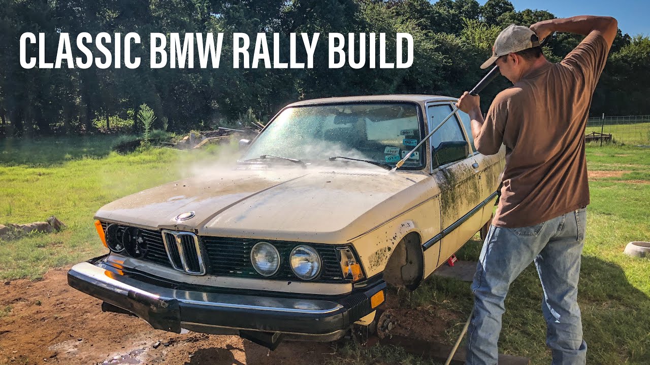 Я купил этот классический BMW, чтобы превратить его в раллийный автомобиль! BMW E21 (Project Quil...