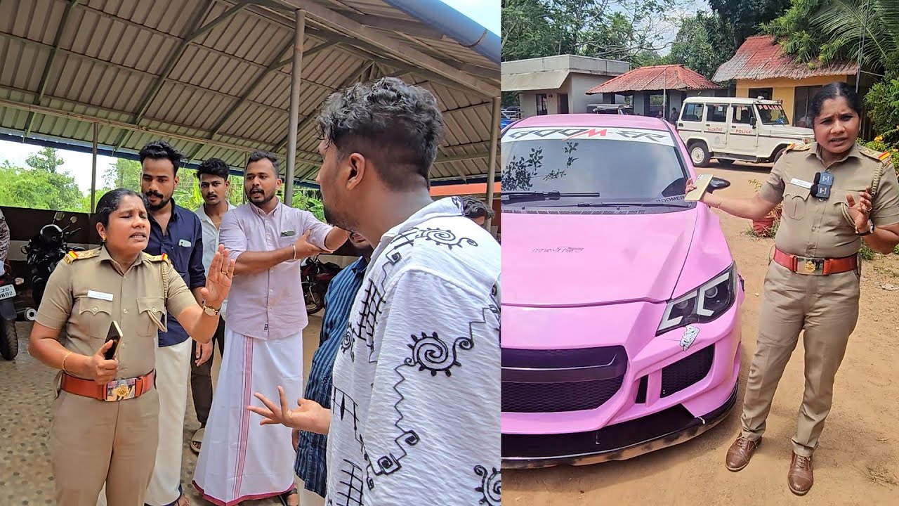 MVD ഒരു കാറ് പൊക്കി; തട്ടിക്കയറി യുവാക്കൾ. പത്തനാപുരത്ത് സംഭവിച്ചത്