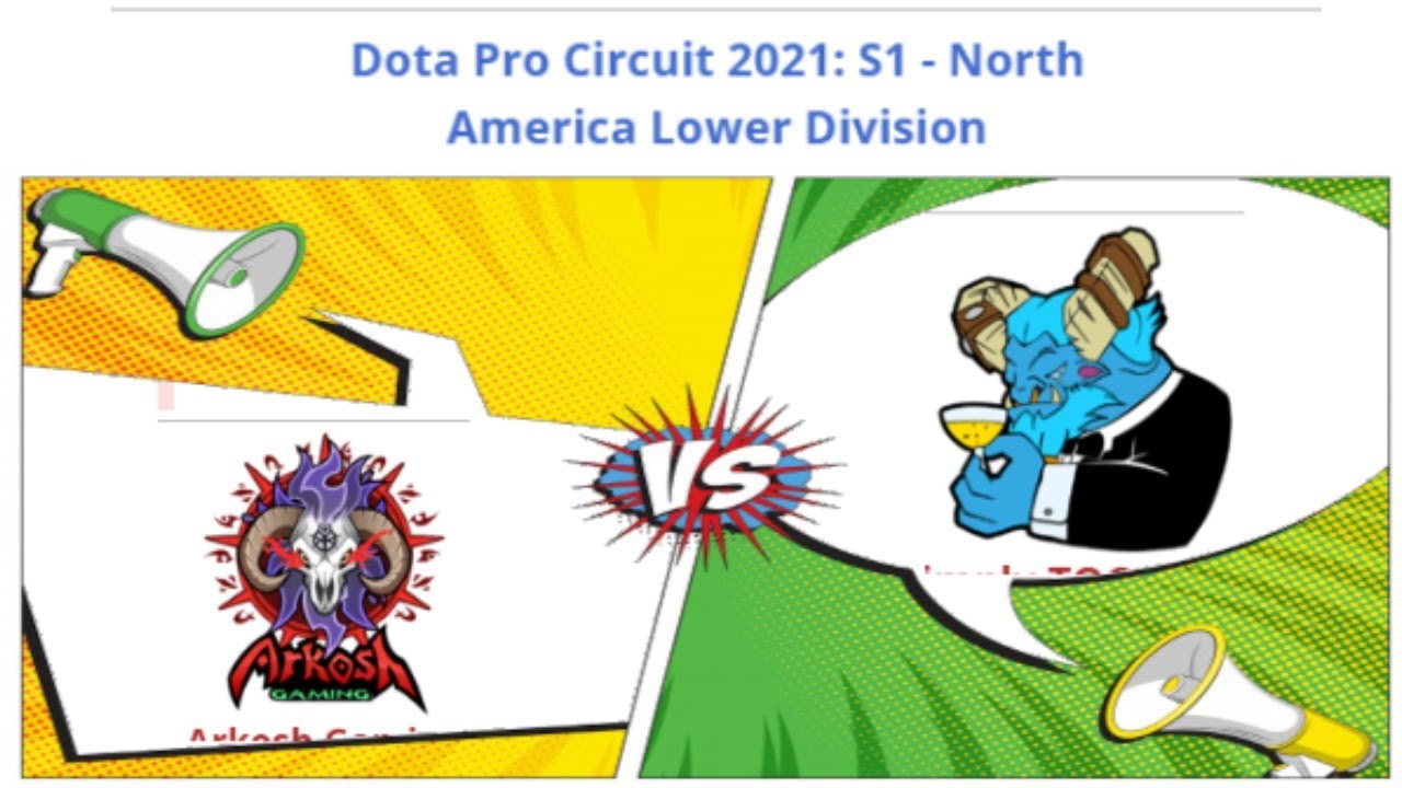 [Dota 2 Live] Arkosh VS Simply TOOBASED | Dota Pro Circuit - North America Lower Division | NoName