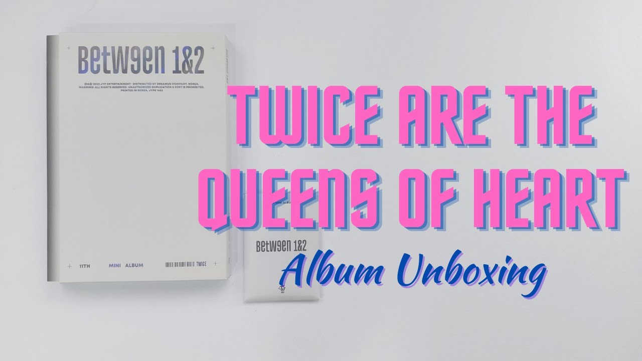 Unboxing TWICE 11th Mini Album Between 1&2 Album (Cryptography Ver.)