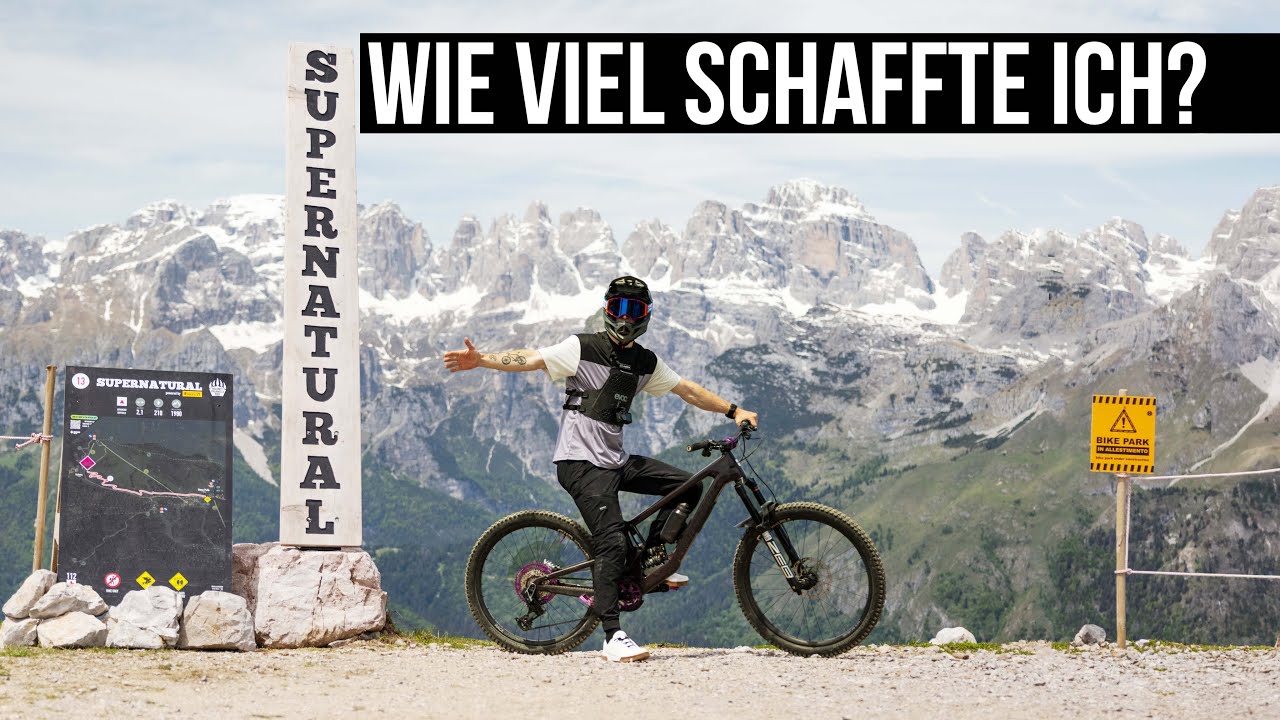 3 Bikeparks an EINEM TAG! Wie viele Trails schaff ich? Dolomiti Paganela Bike am Molveno See