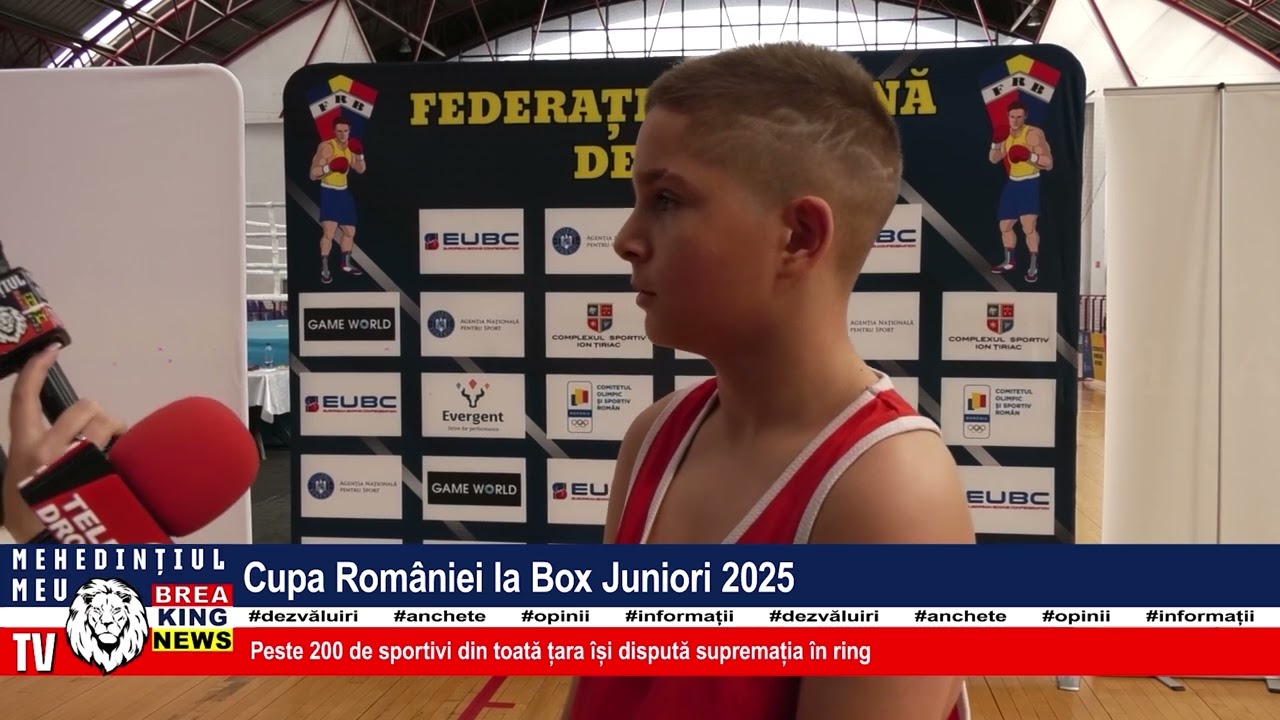 CUPA ROMÂNIEI LA BOX JUNIORI 2025