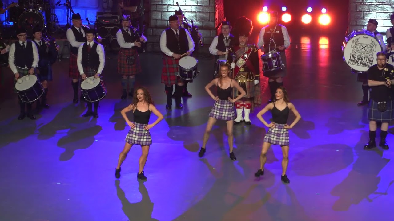LKH Arena Lüneburg 2023 - The Scottish Music Parade - Pipes and Drums + Highland Dancers