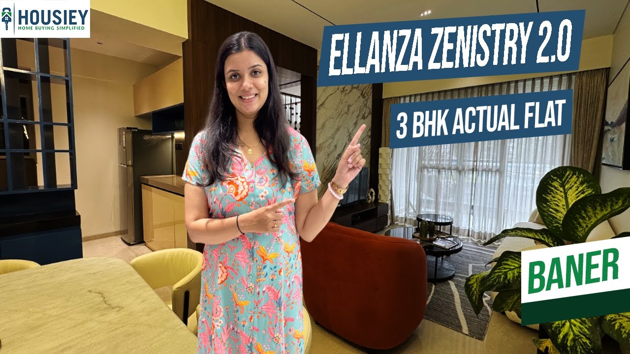 Ellanza Zenistry 2.0 Baner | 3 BHK Sample Flat Tour | Premium Homes in Pune | Price & Layout 2025