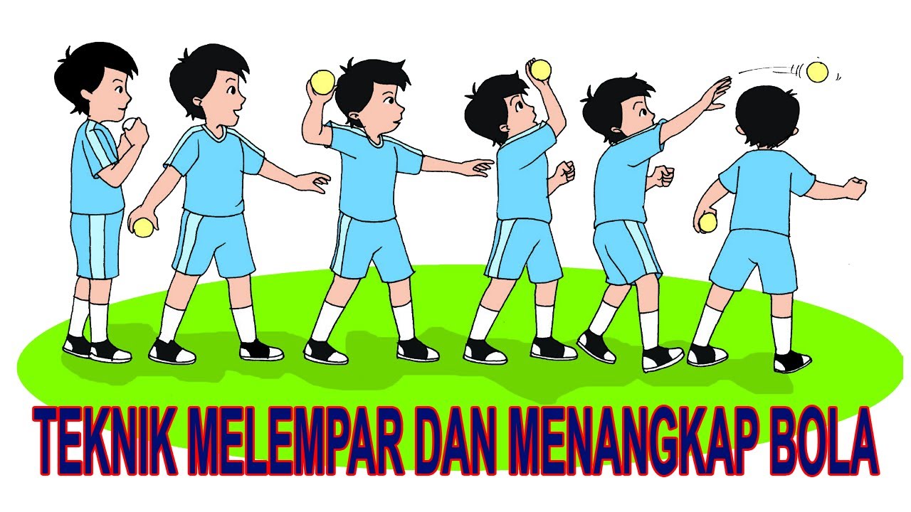 TEKNIK MELEMPAR DAN MENANGKAP BOLA