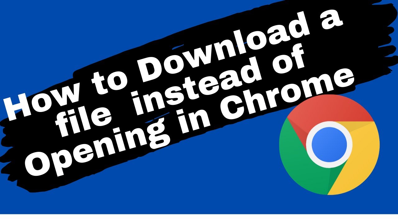 Как скачивать файлы из Chrome (вместо открытия их в режиме предварительного просмотра)