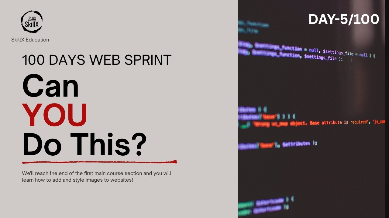 Day 5: We Reached the First MAJOR Milestone! 🏆 (100 Days of Code)