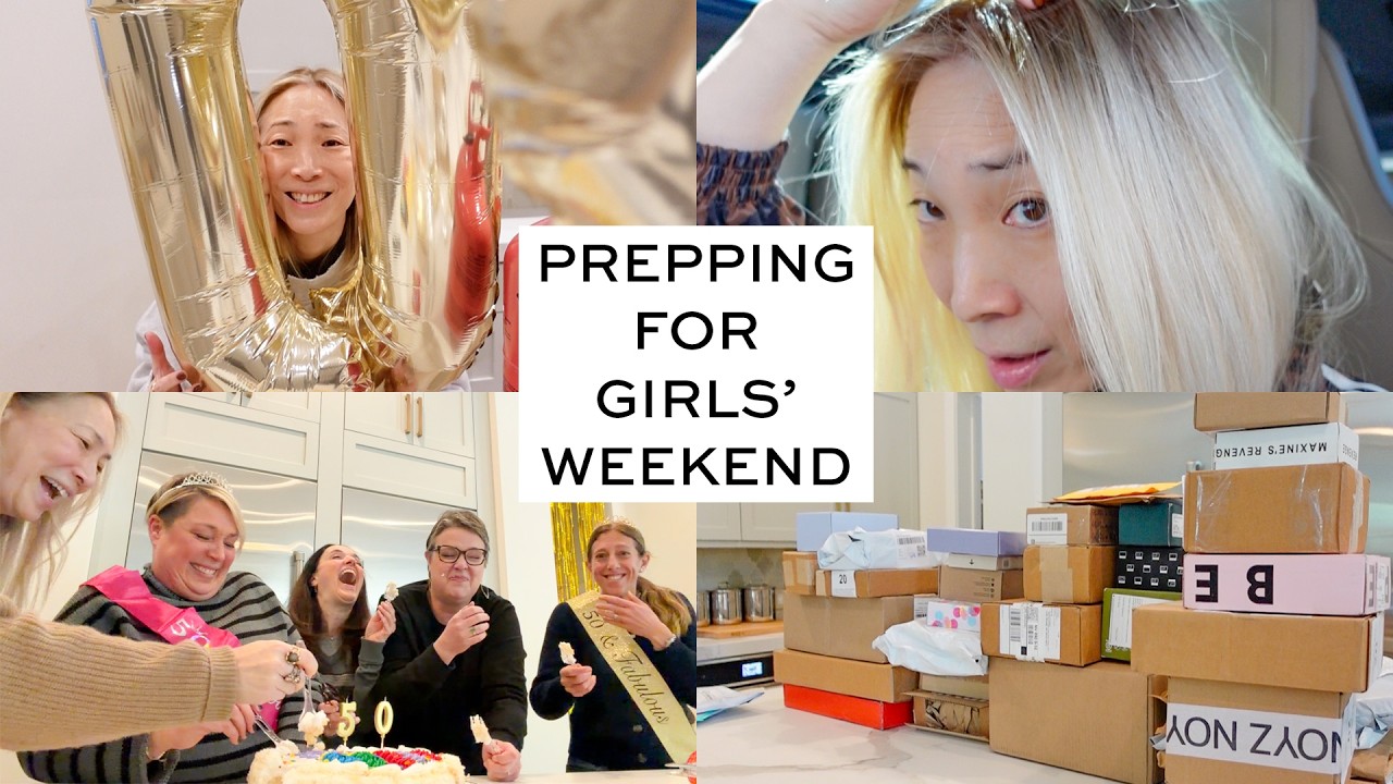 Getting Ready To Host A Girls' Weekend!