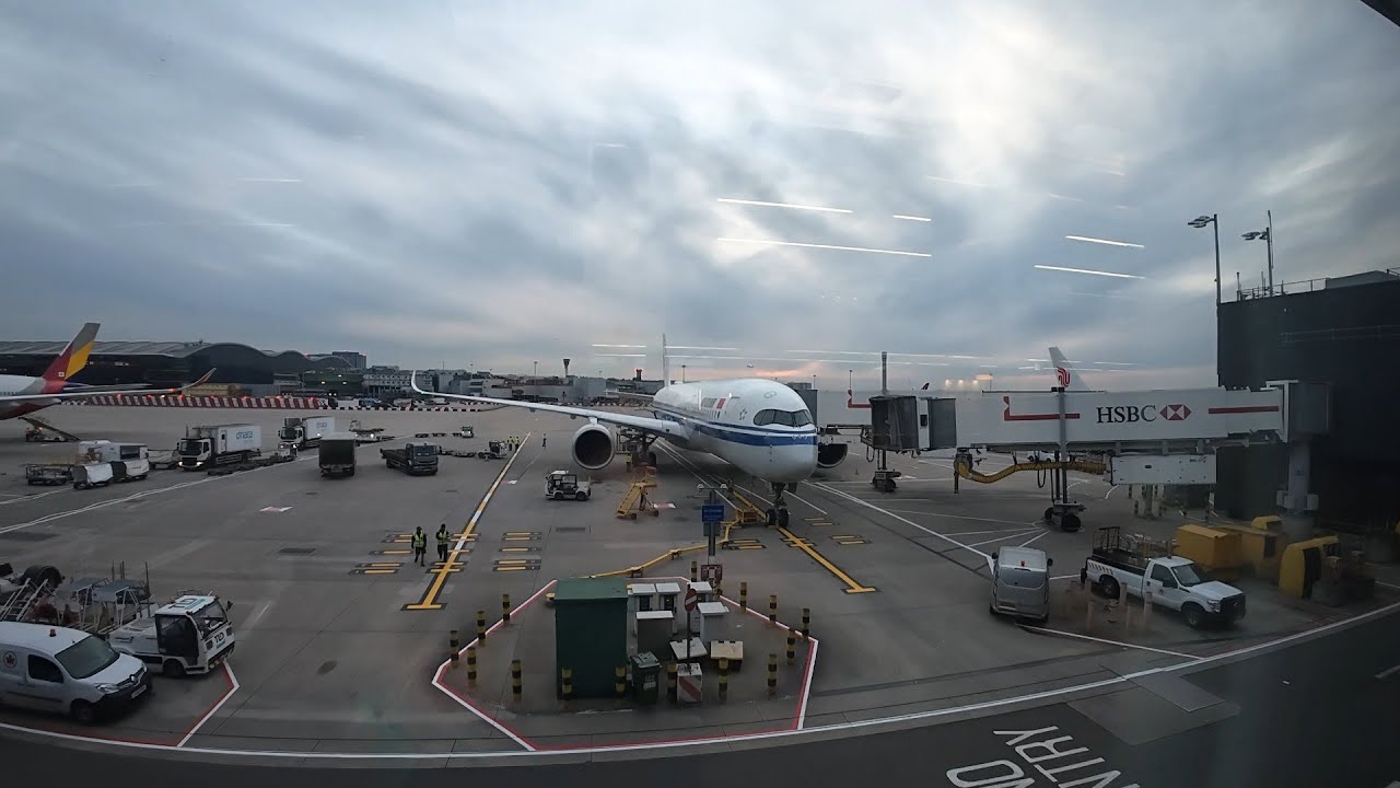 Air China Flight Heathrow Airport to the Philippines may 2025