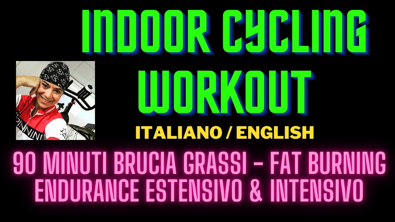 ALLENAMENTO INDOOR CYCLING: 90 MINUTI BRUCIA GRASSI