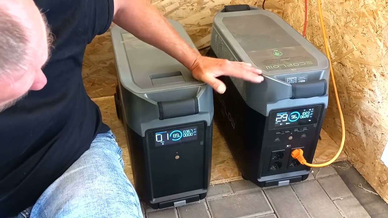 ECO FLOW DELTA PRO 2. díl řešení energetické soběstačnosti v naší firmě