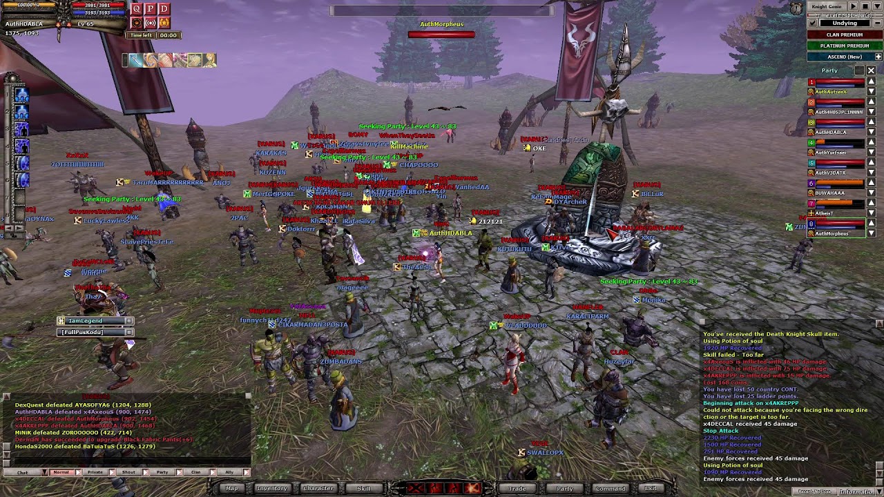 #DeathKO Myko ASCEND!  AÇILDI AUTH MAGE EXP PK FARM SOHBET