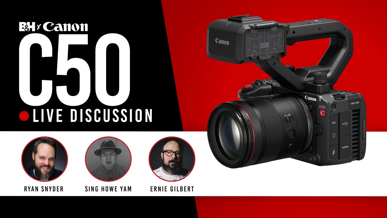 Canon EOS C50: Live Panel Discussion