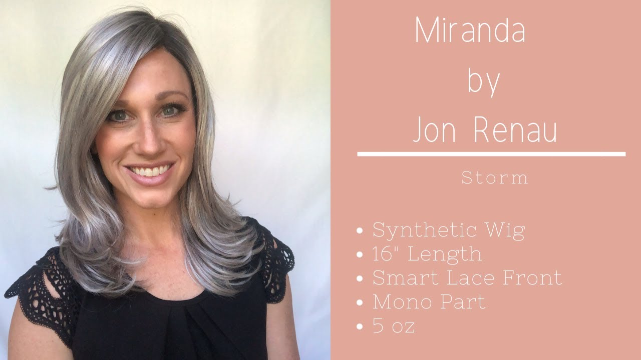 Wig Review:  Miranda by Jon Renau in Storm (FS36/56/60S4)