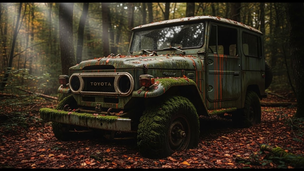 Abandoned Toyota Land Cruiser FJ40 — Extreme Restoration