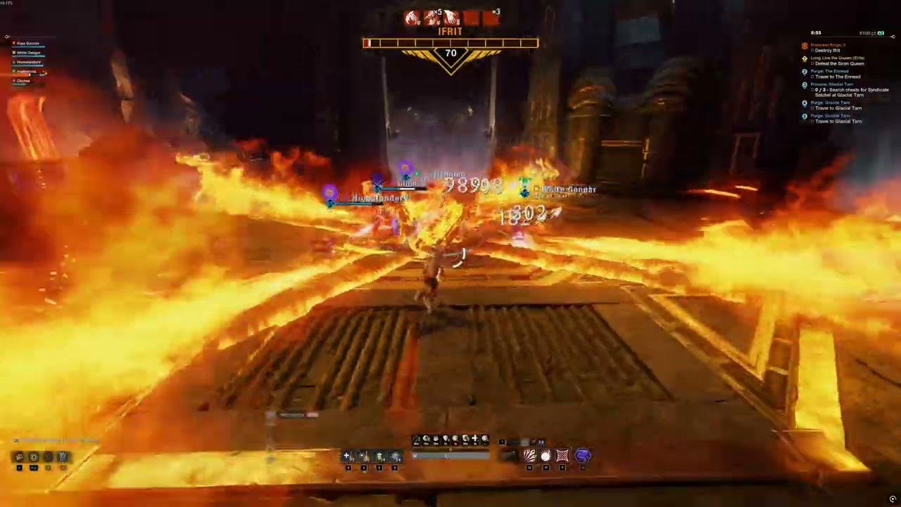 New World M3 Empyrean Forge - Spear POV - Hellfire/Barbaric/Desiccated II