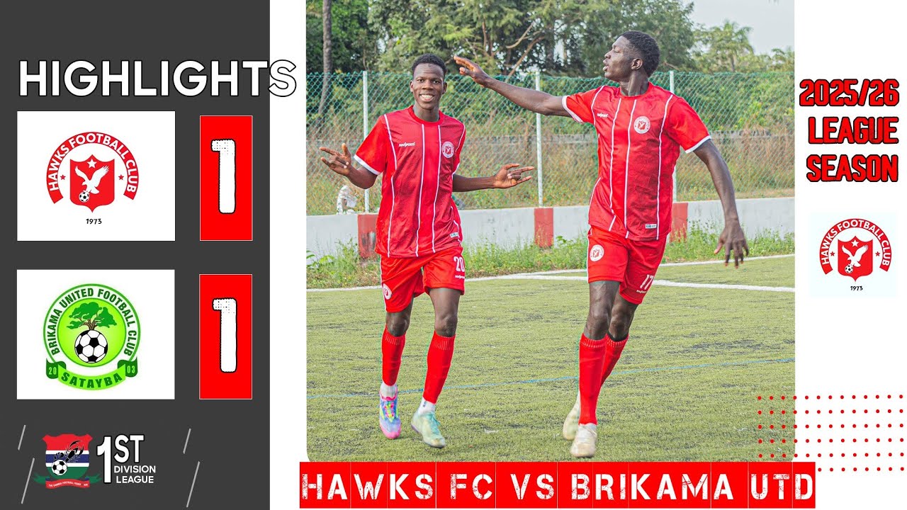 Highlights: Hawks FC  vs Brikama UTD 