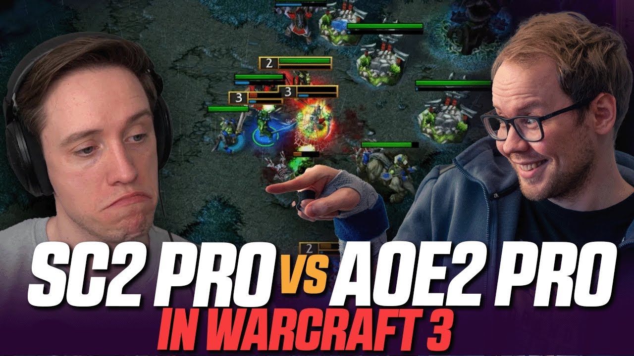 I faced Lowko in Warcraft 3!