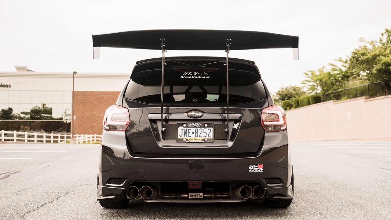 Крыло Battle Aero Hatch Mount | Распаковка/Установка | Subaru