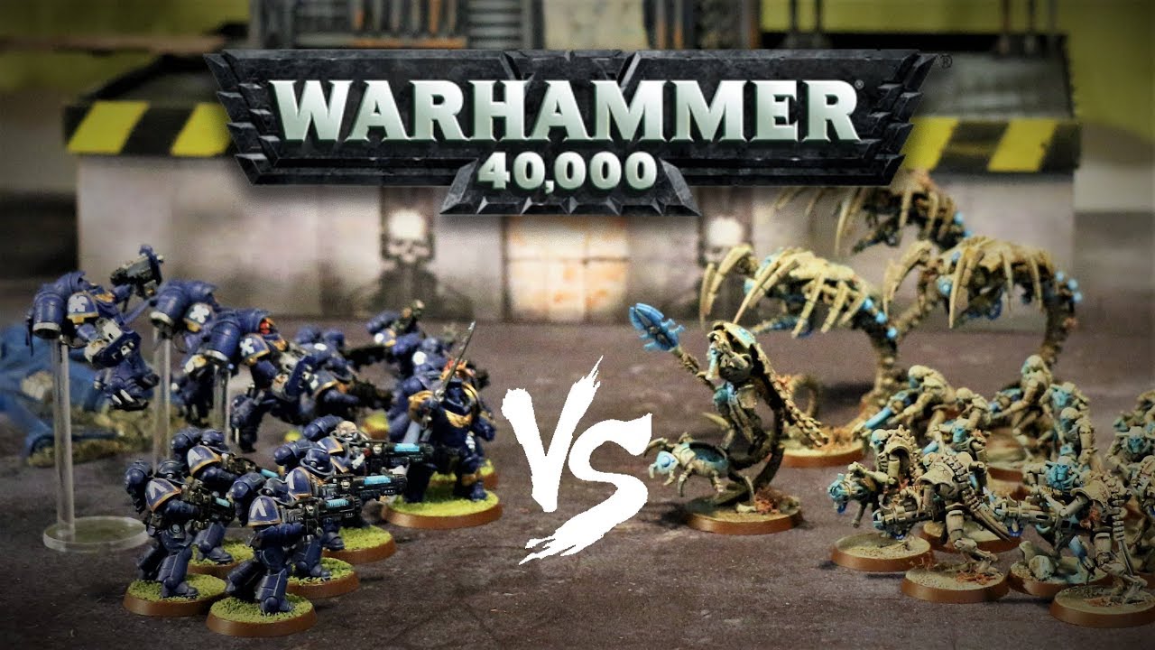 Ultramarines vs Sandstone Necrons: 500 point Warhammer 40,000 Battle Report